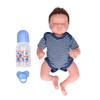12 Inch Silicone Doll Lifelike Eye Closed Emulational Newborn Baby Dolls Washable WaterproofBaby
