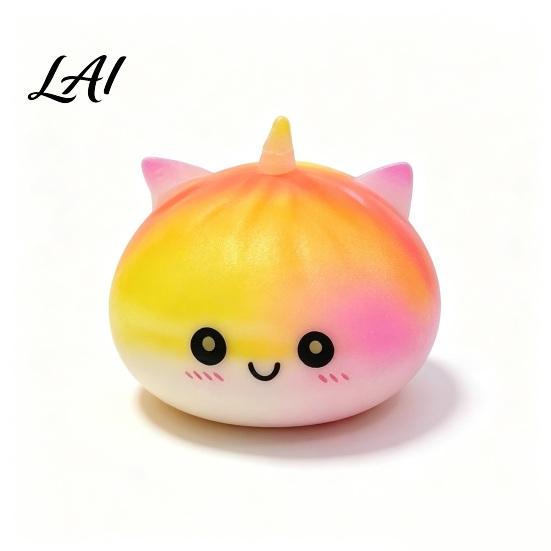 Slow Rebound Squeezing Balls Giant Dumpling Stress Relief Toy Rising Hand Squeeze Ball Office Desk Relaxation Tools Soft Fidget Sensory Tool