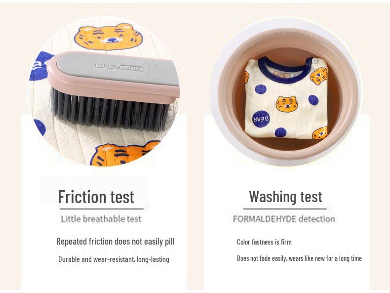 Детский пижамный комплект из хлопка с длинным рукавом на 2023 год - Осенняя одежда для мальчиков и девочек с брюками двойного слоя