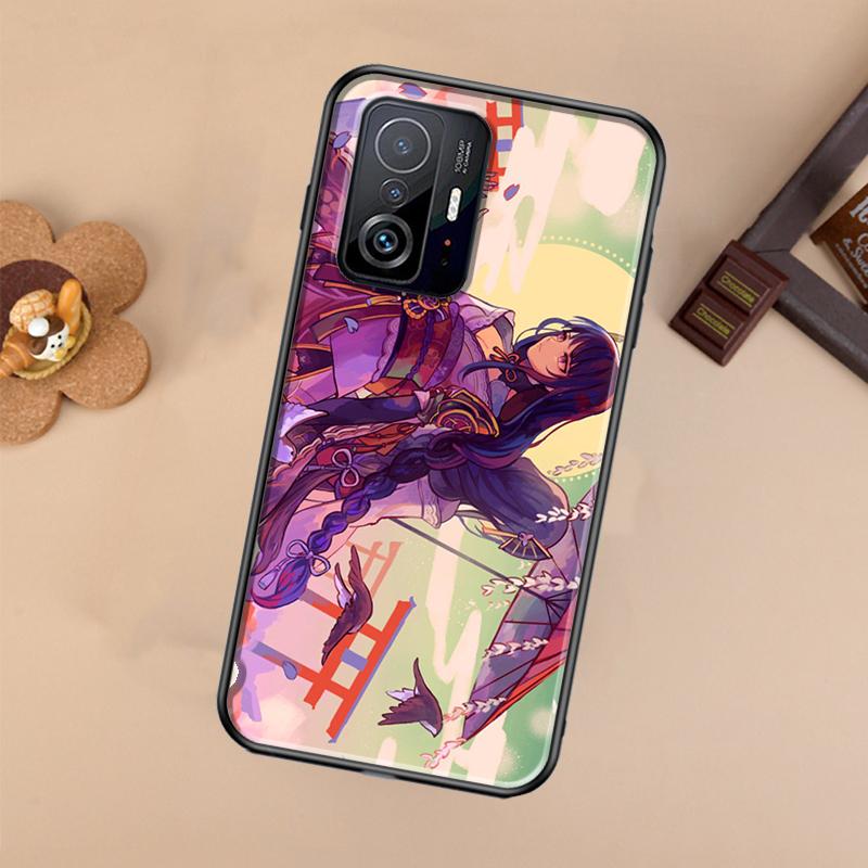 Чехол Genshin Impact для Xiaomi POCO X7 X6 Pro X3 X5 M6 F3 F5 F6 Pro 11T 12T 13T 14T Pro 13 14 Ultra