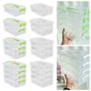 Portable Storage Box Transparent Container Building Block Pencil Case  Jewelry Box