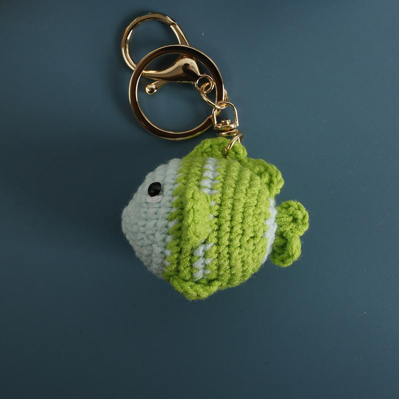 Милые брелоки в виде кукол-тюленей ручной работы, серия морских животных, вязаный крючком брелок для сумки, подвеска, вязаная кукла-тюлень, аксессуары оптом