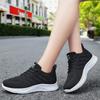 Shoes Women's Spring Casual Soft-soled Trainers, Breathable Single Shoes, Flyknit Mesh Shoes, Running Shoes