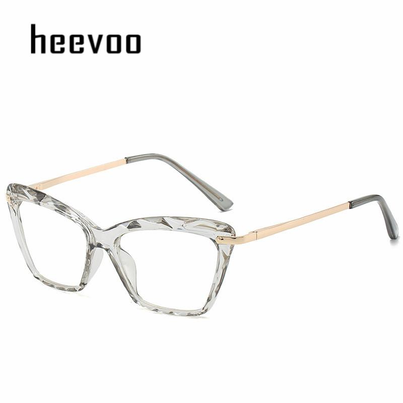 New Sexy Cat Eye Glasses Women Transparent Eyewear Brand Designer Vintage Clear Eyeglasses Optical Frame