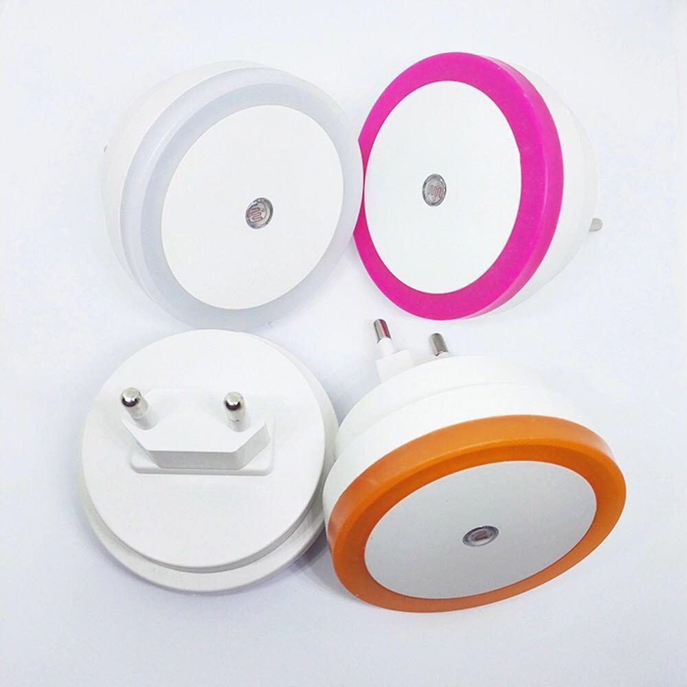 Светодиодный ночник с сенсорным управлением, ночник, энергосберегающий светодиодный сенсорный светильник, вилка европейского стандарта, США, ночник для детей, лестницы в спальню