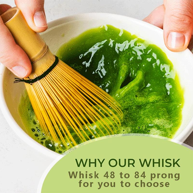 Матча Часэн Японский Венчик для чая матча Байбэнь Ли Династия Сун Чайная кисточка Ручная работа Бамбук Кисточки на шнурке для зеленого чая Многоразовая чайная посуда