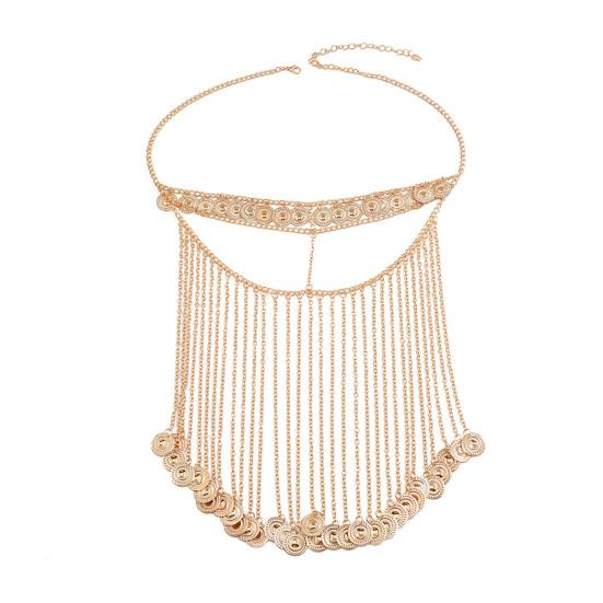 Головная цепочка с регулируемым дизайном для ночного клуба, бара, вечеринки, металлическая кисточка, головной убор для женщин, занавеска для лица