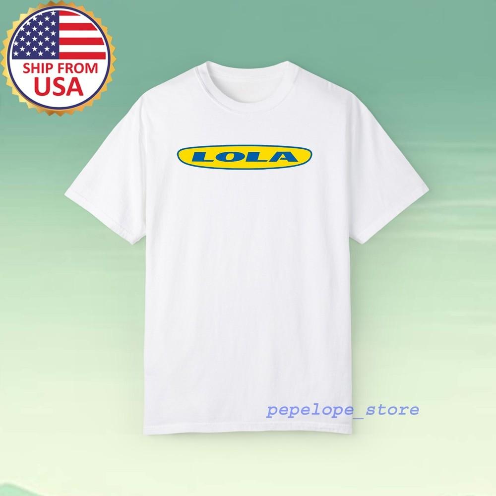Lola Cars Active Men#039;s White Size S5XL Unisex T-Shirt