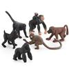 Education Monkey Action Figures PVC Material Orangutan Gorilla Model  Christmas Gift