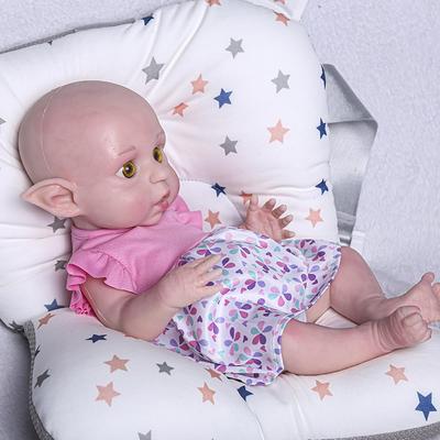 COSDOLL Полностью силиконовая кукла-реборн 16,5" Реалистичная девочка-новорожденная (2,5кг)