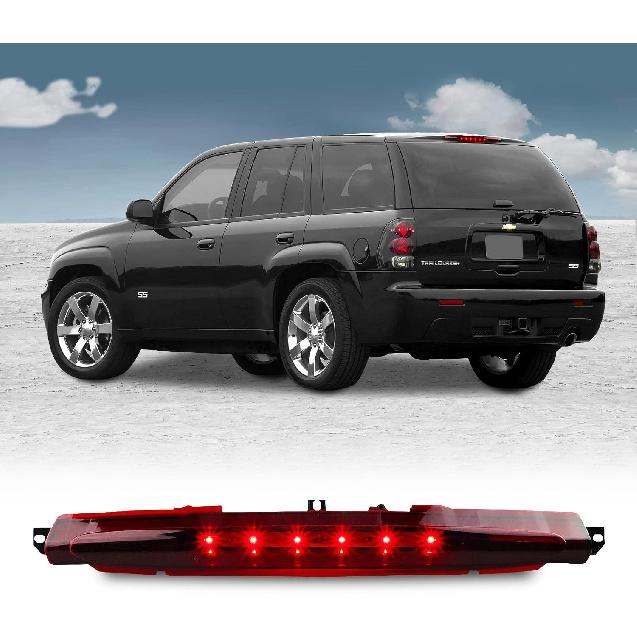 3rd Third Tail Rear Brake Light Replacement For 2009 2010 2011 2012 2013 2014 Ford F-150 Lincoln Mark LT, High Mount Cargo Lamp Waterproof Dual Row