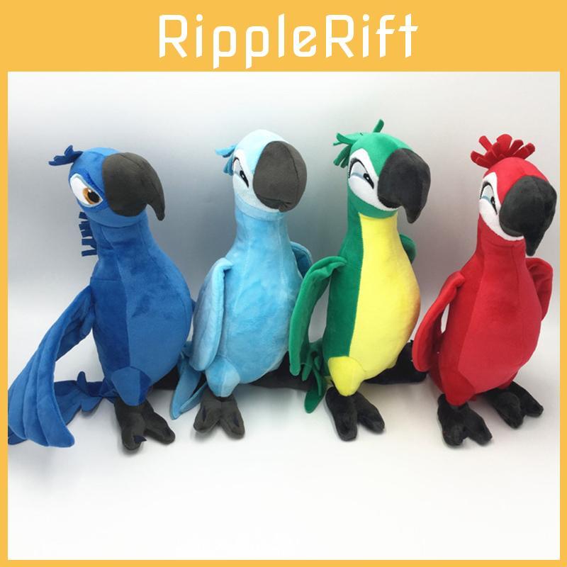 Очаровательная плюшевая игрушка-попугай из мультфильма «Рио» 30 см, мягкая кукла, идеально подходит для детей