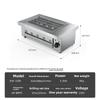 220V Commercial Barbecue Grill Smokeless Electric Barbecue Grill Indoor Electric Grill Small Barbecue Machine