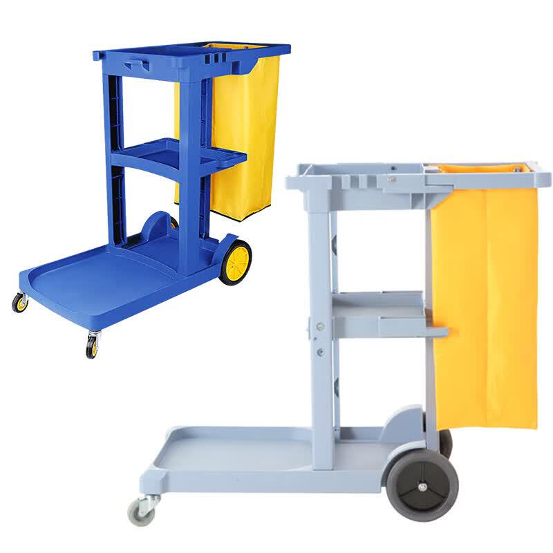 BAIYUN CLEANING AF08170B Multi-Purpose Cleaning Cart