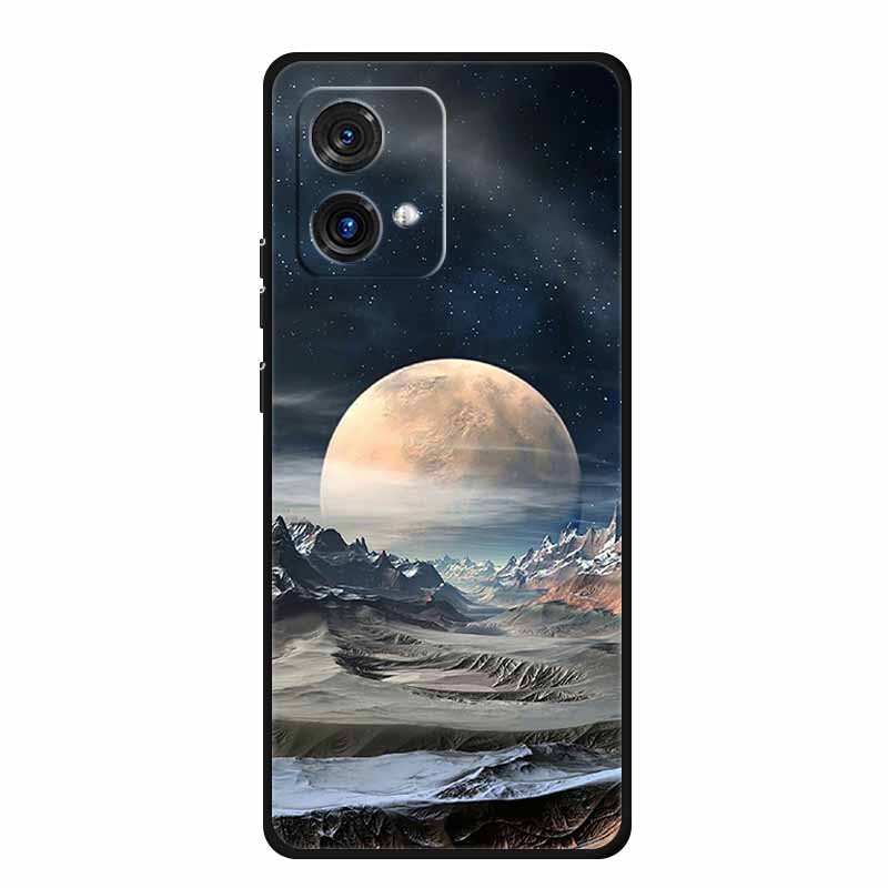 Для Motorola Moto G84 G54 5G Чехол Модный Мягкий Силиконовый Чехол из ТПУ Чехлы для Телефона для Moto G54 MotoG84 2023 Оригинальный Новый Тигр Capa