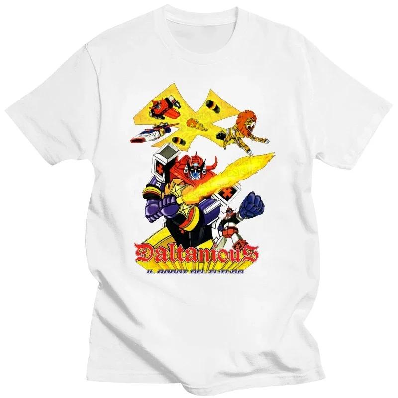 Mens New Clothing Summer DALTANIOUS SUPER ROBOT CARTOON TSHIRT PER UOMO E BAMBINO Casual Brand Clothing Cotton Fashion Shirts