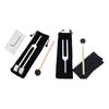 Tuning Fork Set 128hz/528hz Aluminum Alloy Sensory Tuning Fork with Hammer Yoga Meditation Instrument for Healing Chakra Sound Therapy