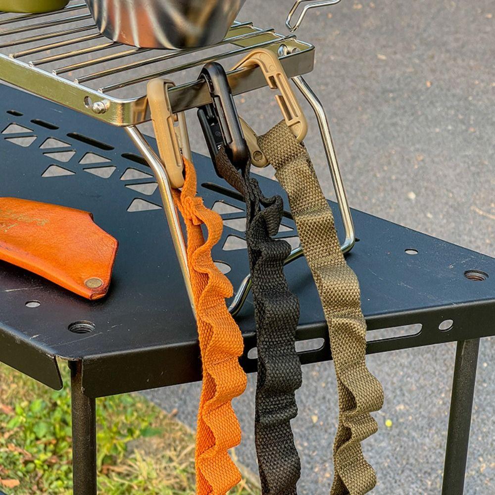 Многоцелевая стропа для хранения в кемпинге Полиэстер Хлопок Мягкая веревка для подвешивания в походе Износостойкая Портативная веревка для сушки одежды в палатке