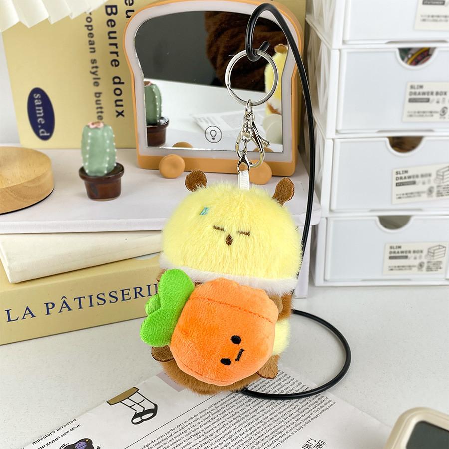 Очаровательный плюшевый брелок-пчелка Уникальный дизайн для пар Идеально подходит для украшения сумки