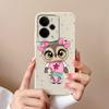 Cover Cases For Oppo Realme C75x 14X 14 14T Narzo 10 30 60 P3 A5 Pro Cute Cartoon Kitten Owl Patterns Liquid Silicone Dustproof Housing For Oppo Shell