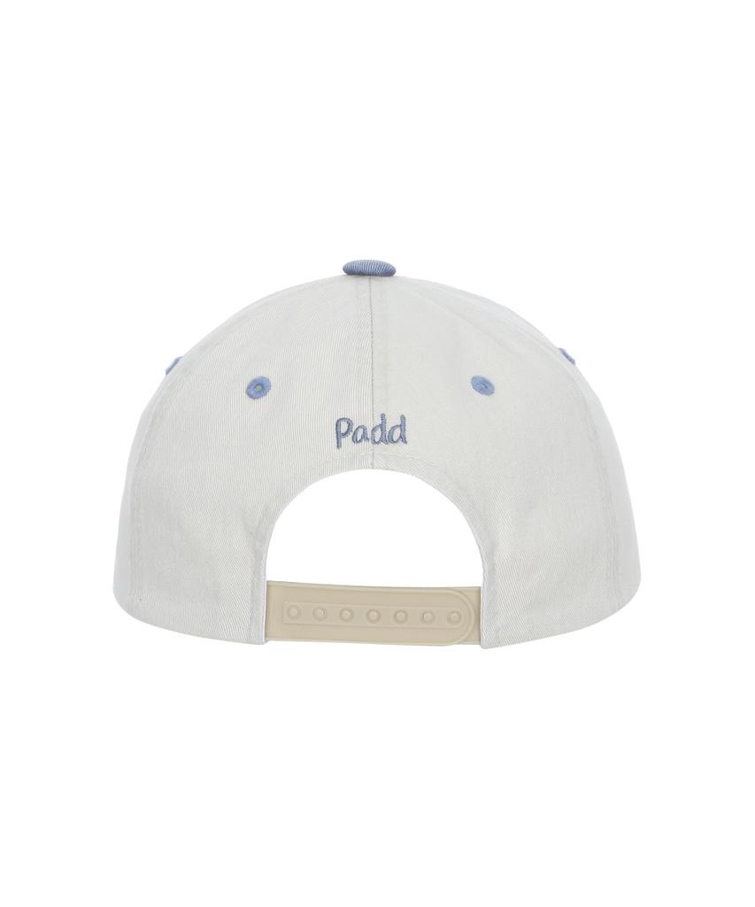 Кепка Padeu Washed Кремовая/Синяя