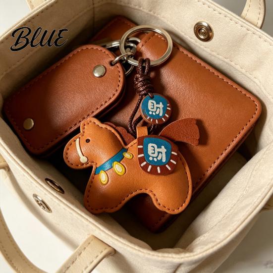 Брелок для ключей Сумка Подвеска Имитация кожи Маленький шарм Символ полноты