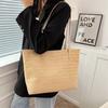 Casual Straw Bag 2025 New Trendy Large-capacity Shoulder Portable Trendy Women's Large Bag Shopping Bag Tote Bag Women