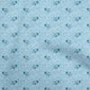 Cotton Flex Light Blue Fabric Ocean Wave  Craft Projects Decor Fabric Printed By The Yard 40 Inch