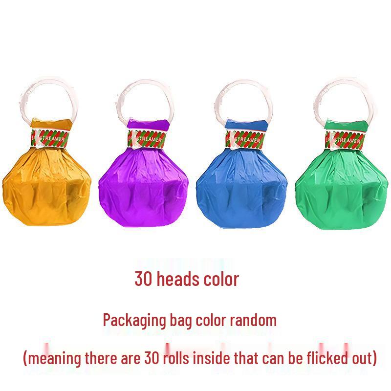 Ручной ленточный конфетти-хлопушка для вечеринки - Свадебный и праздничный реквизит