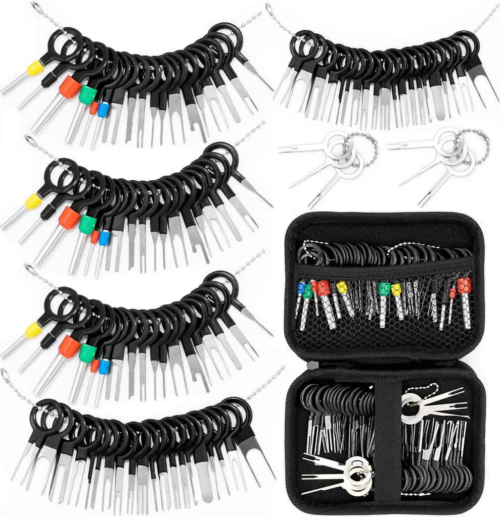 Vignee 82 шт. Инструменты для извлечения клемм, Инструменты для ремонта и извлечения контактов, Экстрактор автомобильных контактов