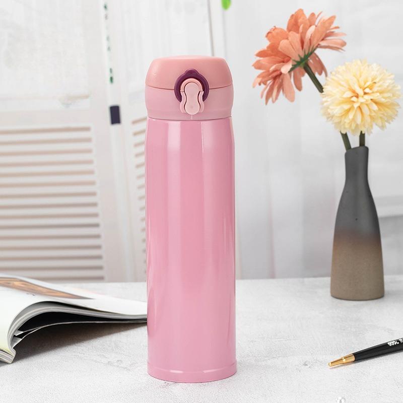 Креативная чашка-непроливайка из нержавеющей стали 304, чашка-термос, двухслойная, для автомобиля, бизнес-подарок, изоляционная чашка для воды