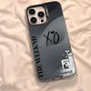 Чехол для телефона The W-Weeknd XO для iPhone 17 16 15 14 13 12 11 XS XR X Pro Max Plus Цветной Посеребренный Чехол