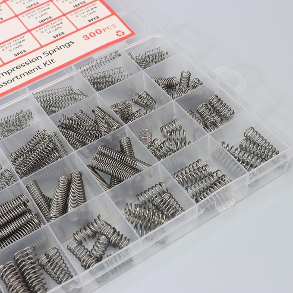 300PCS/box Tension Spring Small Springs Compression Spring Kit Mechanical Repairs