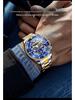 Мужские автоматические механические часы Oulisi - стиль Лао, водонепроницаемые, многофункциональный дизайн