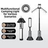 LED Light Camping Light Telescopic Telescopic Flashlight Emergency Lamp  Outdoor Camping