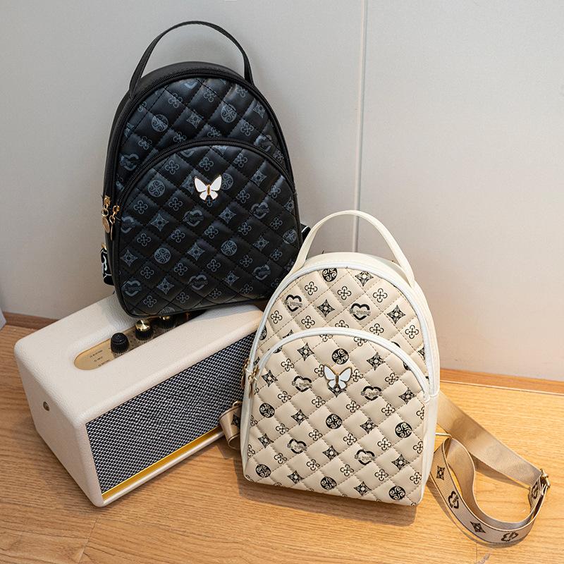 Сумка через плечо с принтом в стиле ретро, многофункциональная школьная сумка, повседневные рюкзаки большой вместимости