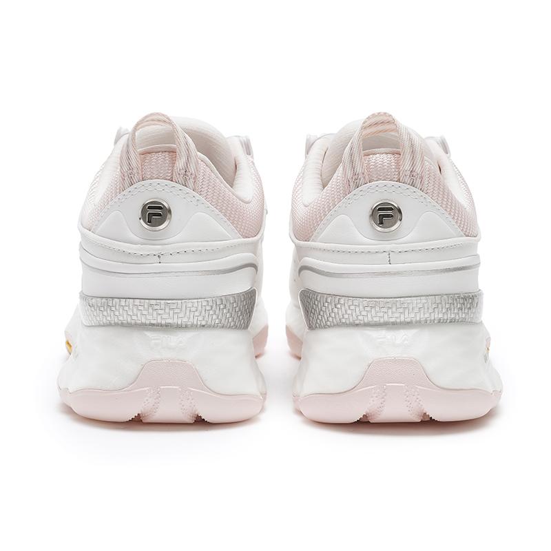 Fila GF Velocity Sport Минималистичные слипоны Прочные низкие гольф-кроссовки Женские кроссовки Ярко-белые Водяная роза-розовый A12W431702FBR