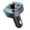 Transmetteur FM - LECHEO - Bluetooth 50 - Mains Libres - Charge Rapide - Lecteur MP3