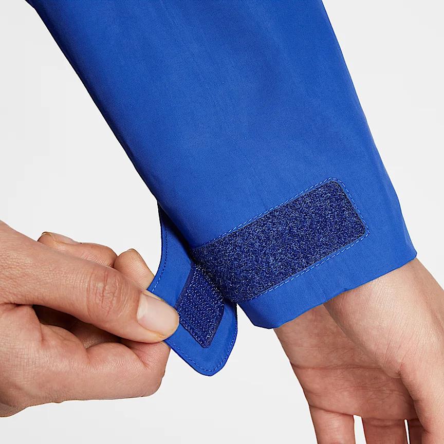 Nike ACG Storm-Fit Adv Morpho свободный крой с капюшоном на молнии водонепроницаемая ветровка женская верхняя одежда Game-Royal Summit-белый HJ0247-480