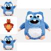 Grizzy And Lemmings Cartoon Animal Plush Doll With Pp Cotton Filling For Fans And Giftgiving