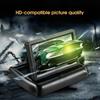 1 Set 4.3-Inch Display LED Screen High-definition Foldable Universal Car DVD Multi-modes Backup Camera System for Automobile