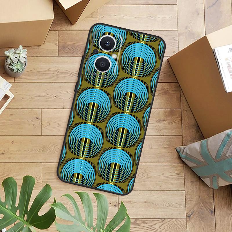 African Prints Fabric Phone Case For OPPO Reno 14 13 12 11 F 10 Pro 8T 7 8 Lite OPPO Find X8 X6 X5 X9 Pro Cover