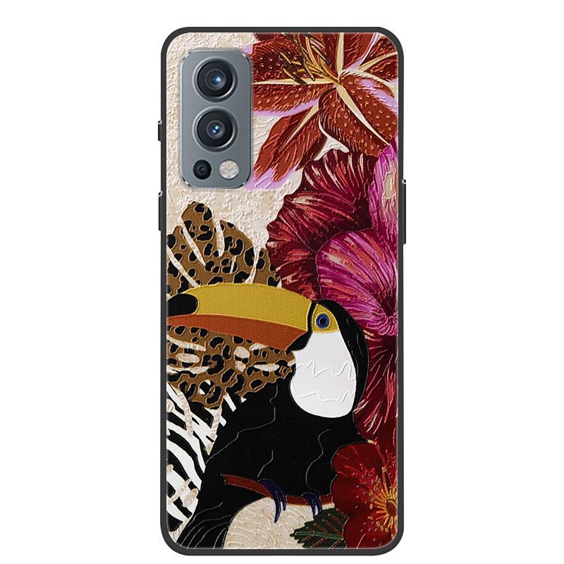 For Oneplus Nord 2 5G Case 3D Dragon Emboss Soft TPU silicone Back Cover Case For Oneplus Nord2 5G One Plus Nord 2 Coque Bumper