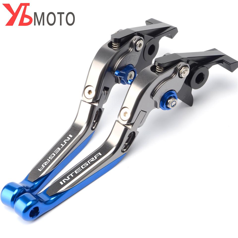 Мотоциклетные складные выдвижные регулируемые рычаги тормозной муфты с ЧПУ для Honda Integra 750 DCT Integra750 2014 2015 2016 2017 18