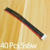 10/20/40 pcs/lot 2S 3S 4S 5S 6S 7S 8S Lipo Battery Balance Charger Cable IMAX B6 Connector Plug Wire