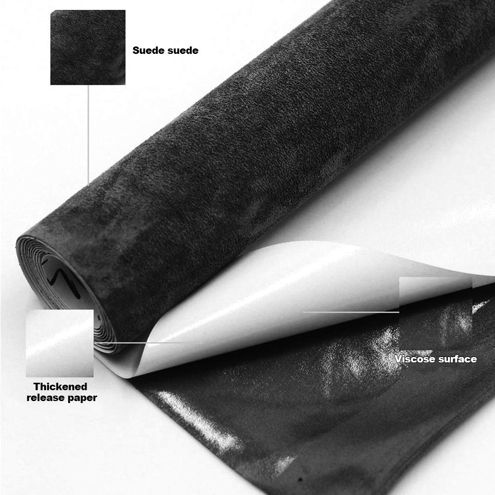 20x30 см 20/30/40/50x150 см замшевая ткань самоклеящаяся тканевая наклейка модификация салона автомобиля дверная панель центральная консоль наклейка своими руками