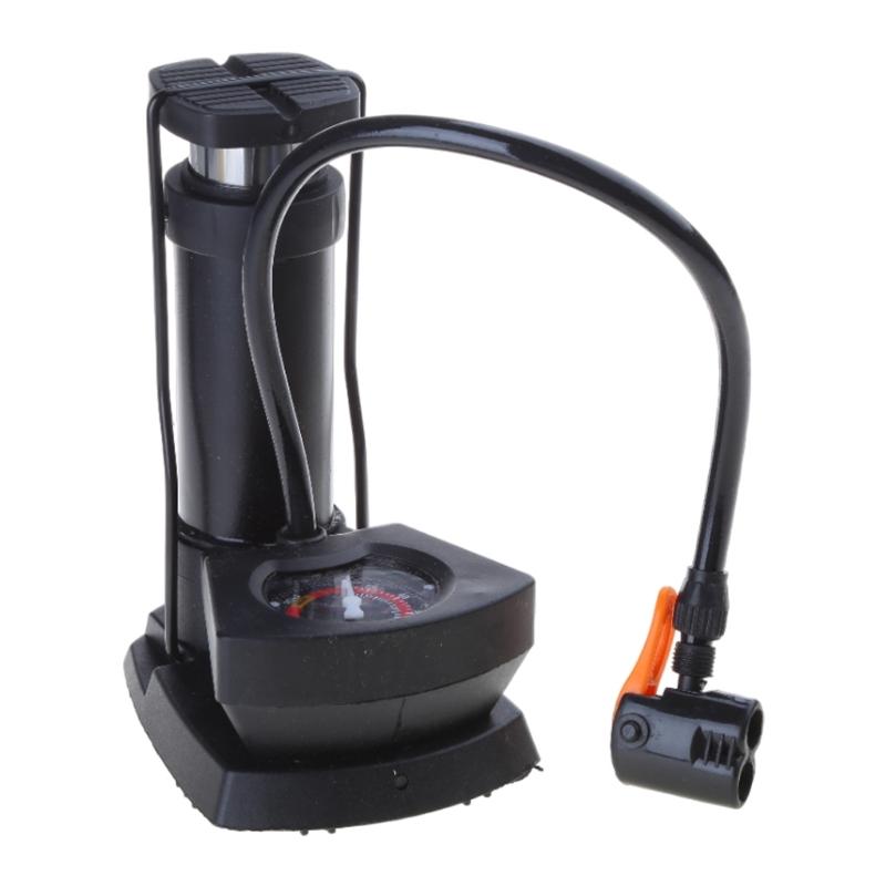 Накачка шин, воздушный компрессор с манометром для ножного воздушного насоса мотоцикла