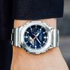 Casio Мужские часы G-SHOCK GM-2110D-2BJF [G-SHOCK цифровая аналоговая комбинированная модель] круглые серебристые