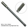 Extended Long Shank Extension Plug Tap M10 X 1.25 X 130mm Metric Right Hand HSS
