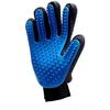 Grooming Glove - Soft - Blue - Hair Removal - Massage - Cleaning